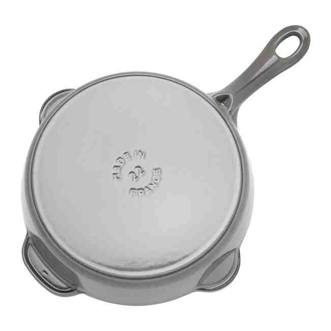 Staub Cast Iron Skillet | 8.5 Inch | Graphite Grey - Kitchen Switchen