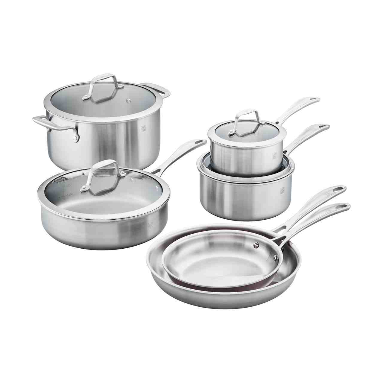 Stainless Steel Cookware Set | 10 Piece | Zwilling - Kitchen Switchen