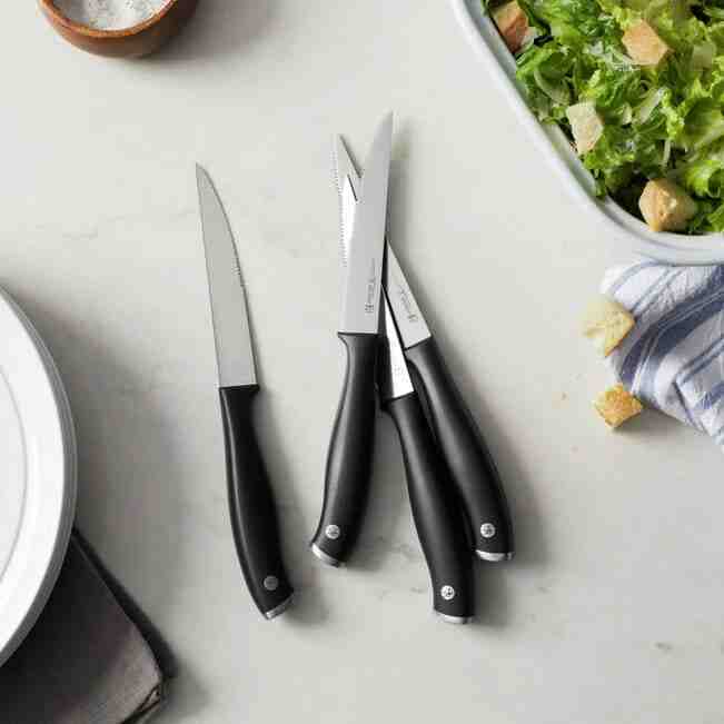 Henckels Steak Knives | Silvercap 4 Piece Set - Kitchen Switchen