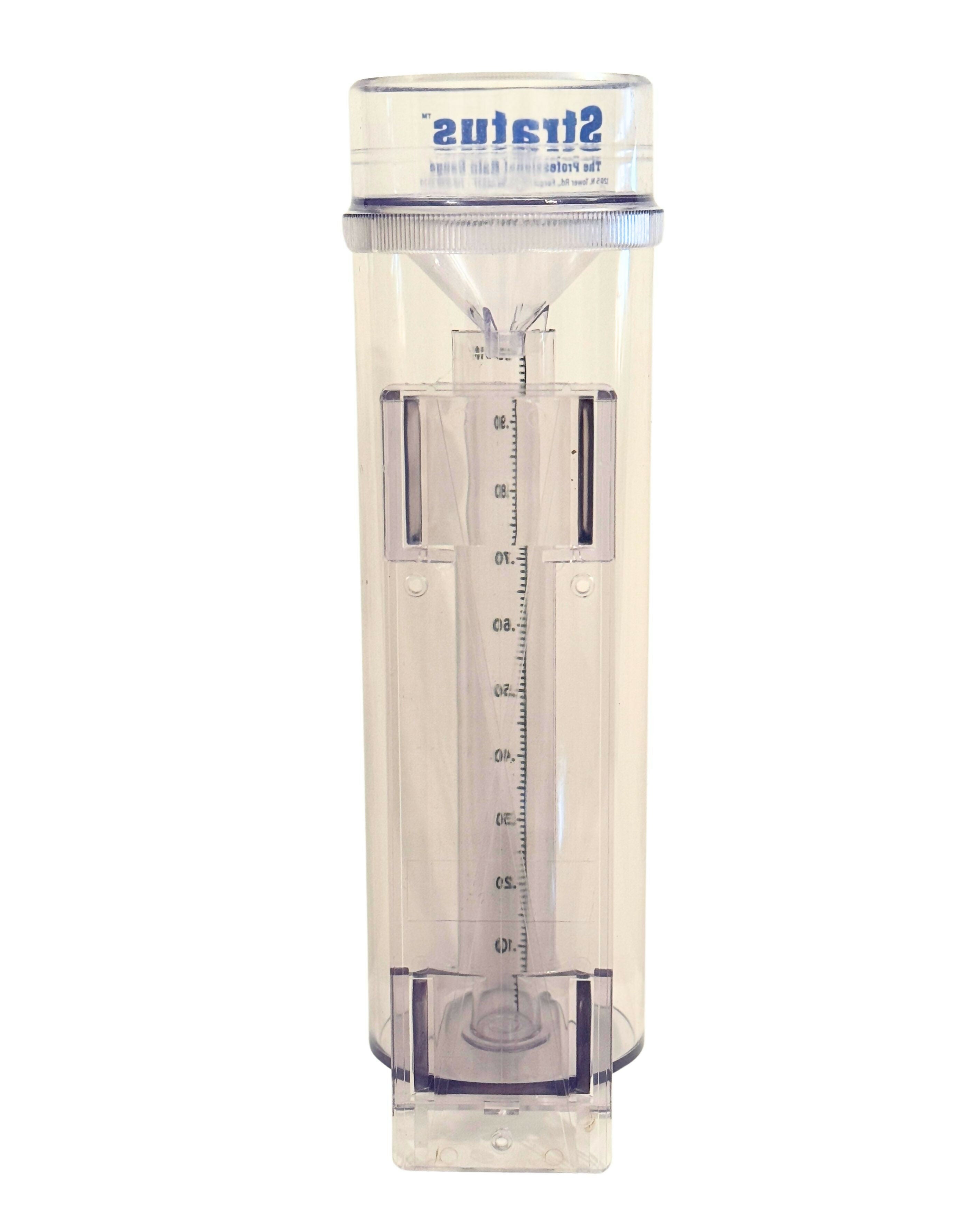 9 Stratus Rain gauge rear view